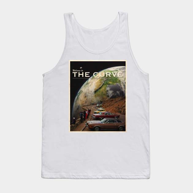 THE CURVE POSTCARD. Tank Top by LFHCS